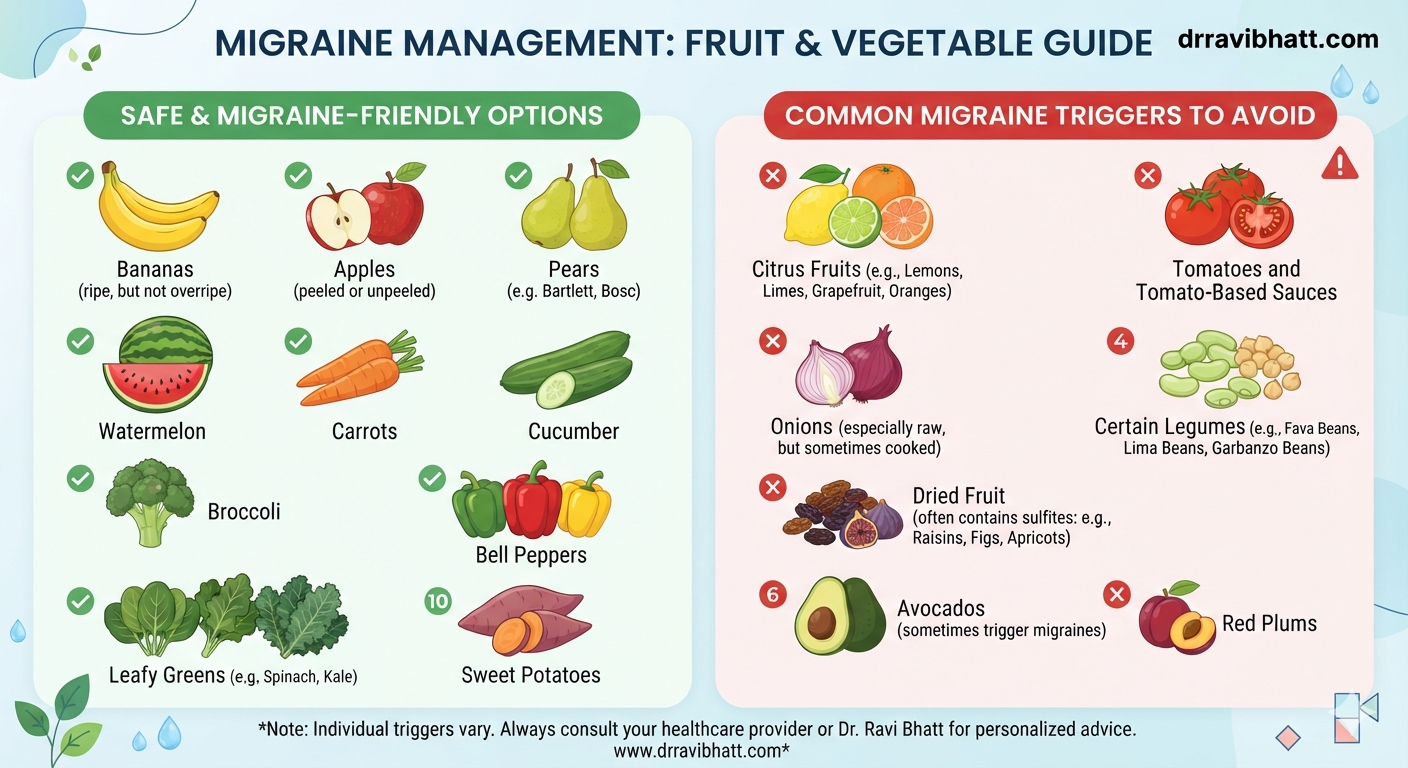 food elimination diet for migraine.